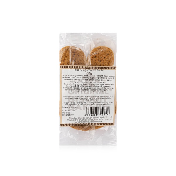Original Biscuit Bakers Mr Bunny Gingerbread Biscuit 60g