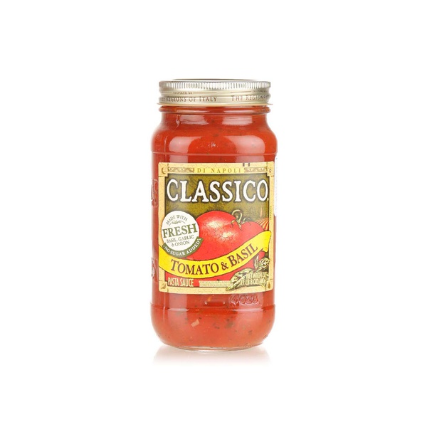 اشتري Classico tomato and basil pasta sauce 680g في الامارات