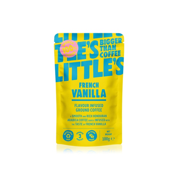 Little's French Vanilla Flavour Infused Ground Coffee 100g