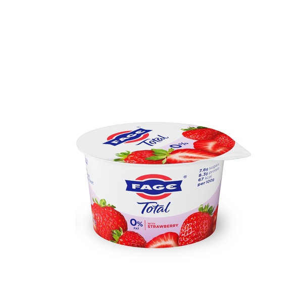 Fage Total 0% Greek Yoghurt with Strawberry Split Pot 150g