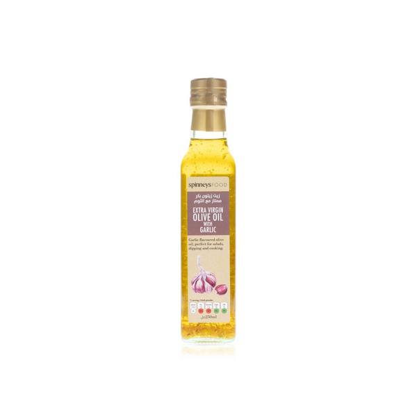Spinneysfood Extra Virgin Olive Oil with Garlic 250ml