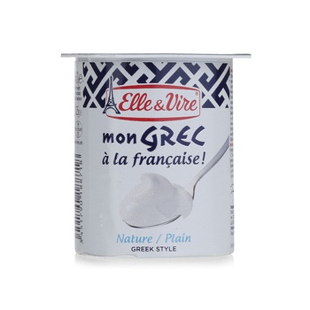Elle & Vire Plain Greek Yoghurt 125g