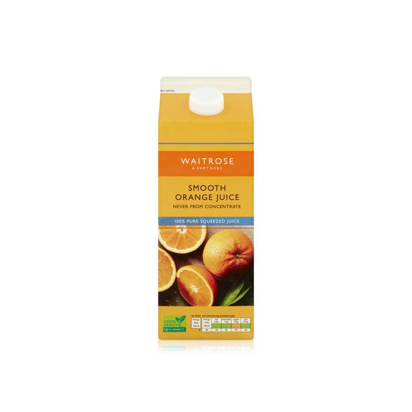 Waitrose Smooth Orange Juice 1.75L