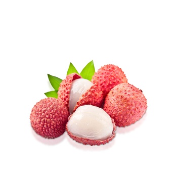 Lychee Mauritius with Leaves