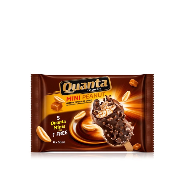Quanta Mini Peanut Ice Cream 50ml x 6