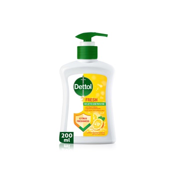 Dettol Fresh Citrus & Orange Blossom Scent Liquid Handwash Pump 200ml