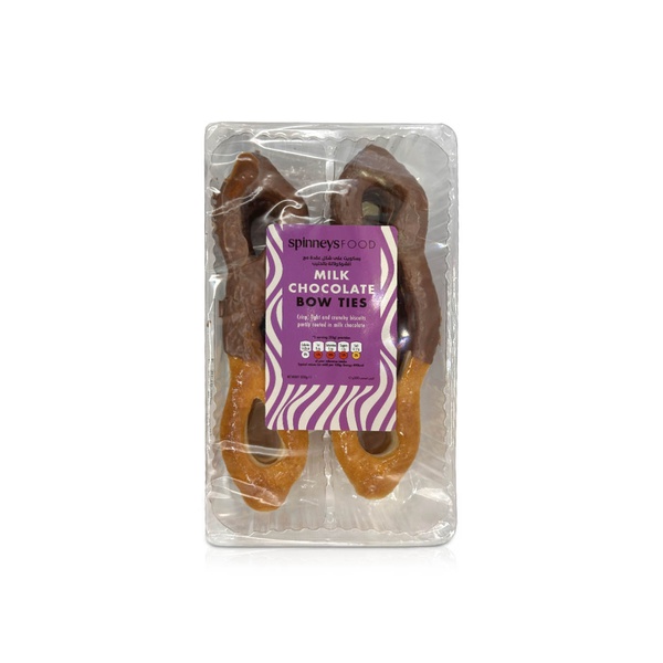 Spinneysfood Milk Chocolate Bowties Biscuits 200g