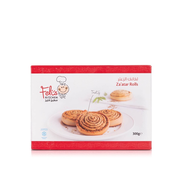 Feli's Kitchen Frozen Zaatar Rolls 300G