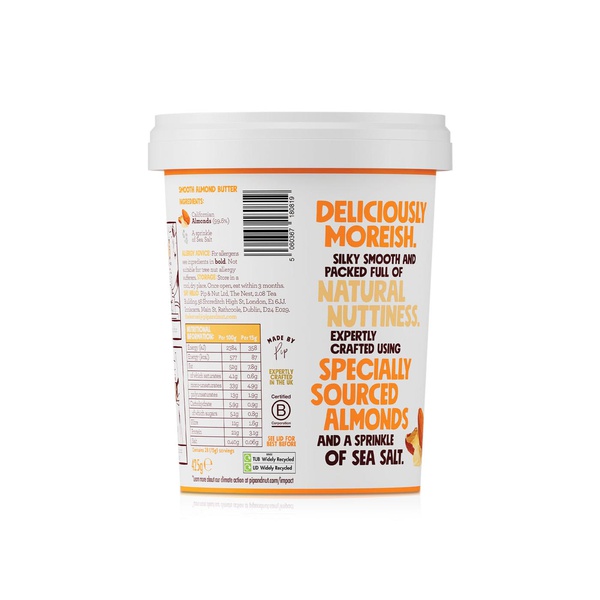 Pip & Nut Smooth Almond Butter 450g