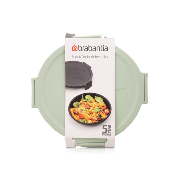 Brabantia Make & Take Lunch Bowl Jade Green 1 litre