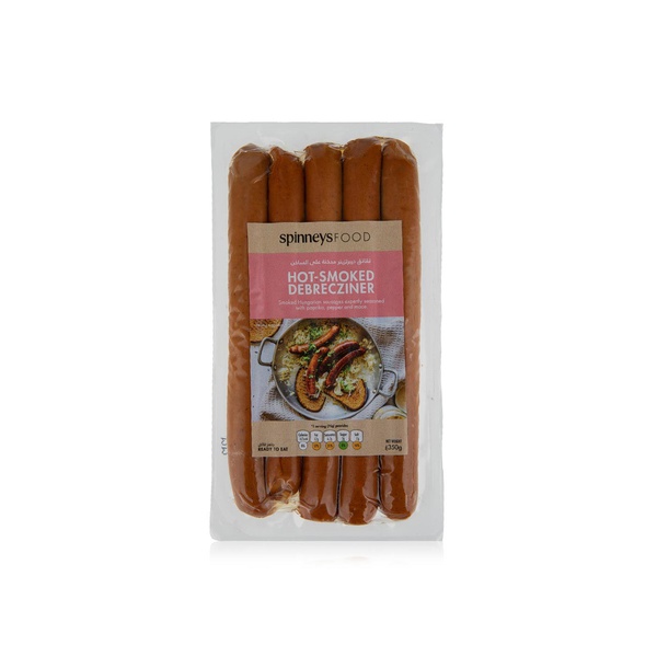 Spinneysfood Hot-Smoked Debrecziner 350g