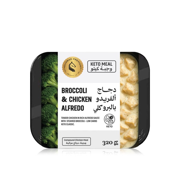 Aljawad Frozen Keto Broccoli & Chicken Alfredo 320g