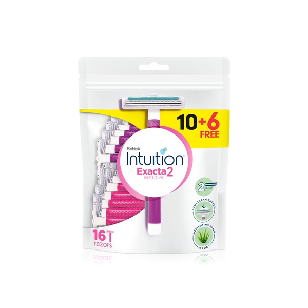 Schick Exacta 2 Sensitive Razors for Women x 16