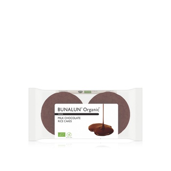 Bunalun Organic Milk Chocolate Rice Cakes 100g
