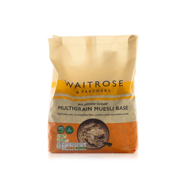 Waitrose Multigrain Muesli Base 750g