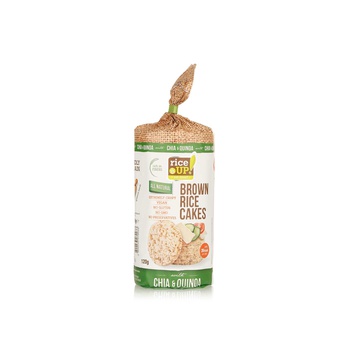 Rice Up Brown Rice Cakes with Quinoa and Chia 120g