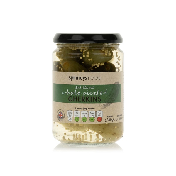 Spinneysfood Whole Gherkins 340g