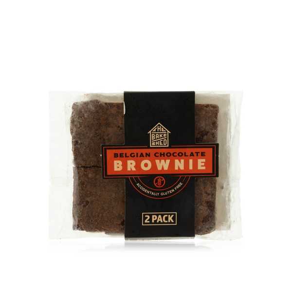 The Bake Shed Frozen Gluten-Free Belgian Chocolate Brownie 2 Pack 150G