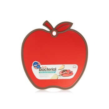Lock & Lock Antibacterial Cutting Board Apple Red Csc551