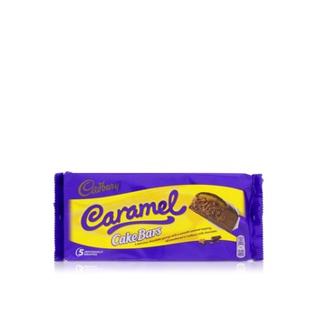 Cadbury Cake Bars Caramel x 5 125g