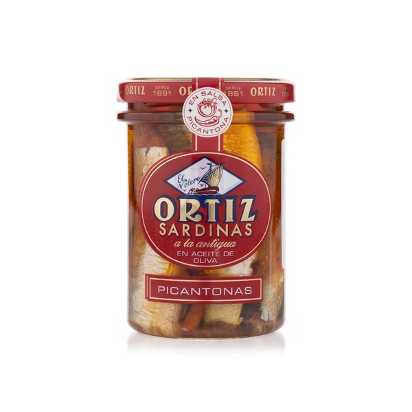 اشتري Ortiz spicy sardines in olive oil 190g في الامارات