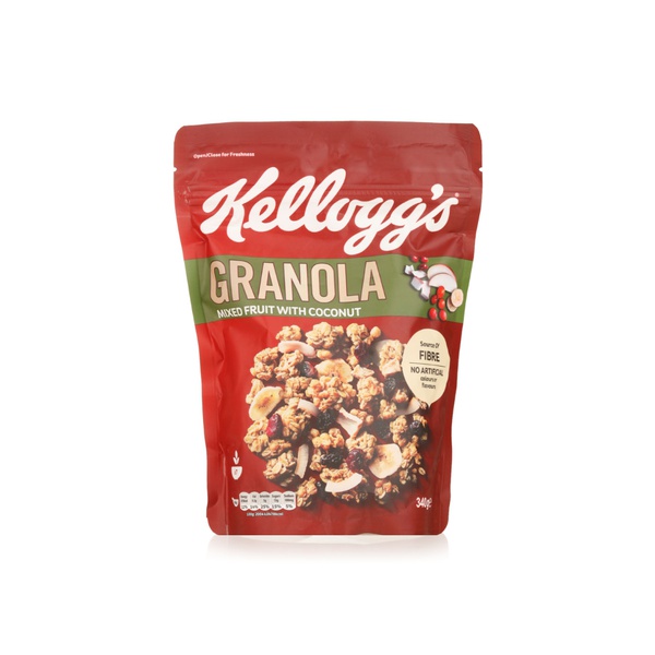 Kellogg's granola mixed fruit with coconut 340g - Spinneys UAE