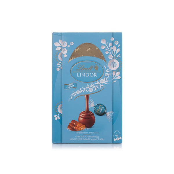Lindt Lindor salted caramel milk chocolate egg 280g Spinneys UAE