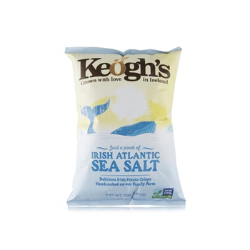 Keogh's Irish Sea Salt Potato Crisps 125g