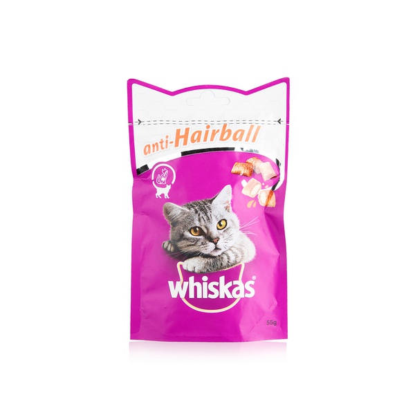 Buy Whiskas anti hairball chicken 55g in UAE