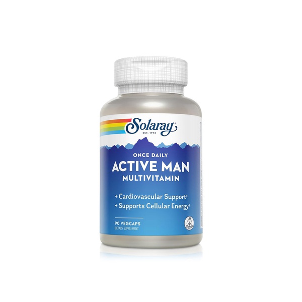 Solaray Once Daily Active Man Multivitamins Capsules x 90
