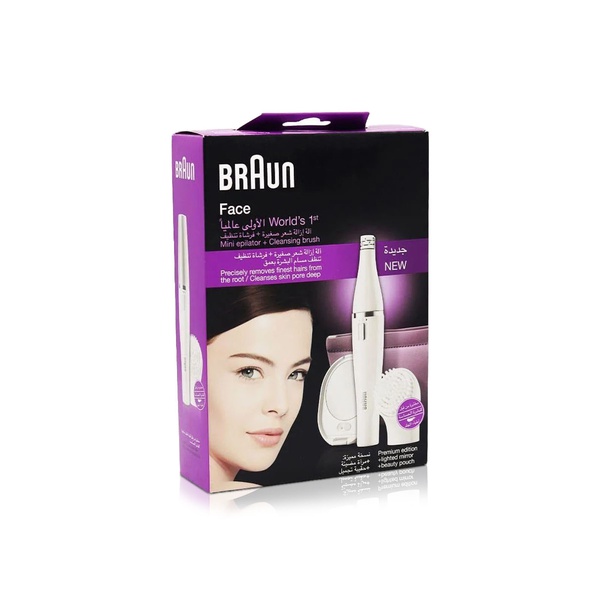 Braun Mini Face Epilator and Cleansing Brush