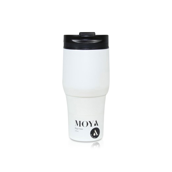 Moya High Tide Travel Coffee Mug Black/white 380ml