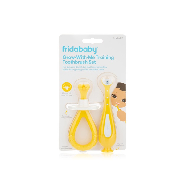 اشتري Fridababy grow-with-me training toothbrush set في الامارات