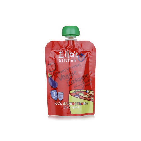 Buy Ellas Kitchen organic veggie lasagne 7+ months 130g in UAE