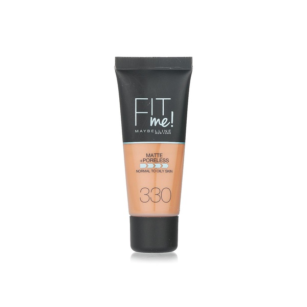 اشتري Maybelline New York Fit Me foundation 330 toffee 30ml في الامارات