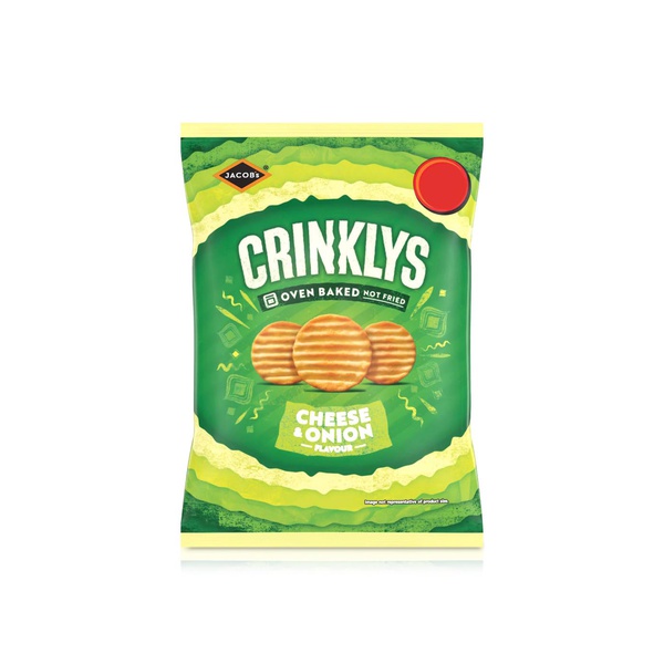 Jacob's Crinklys Cheese and Onion 90g
