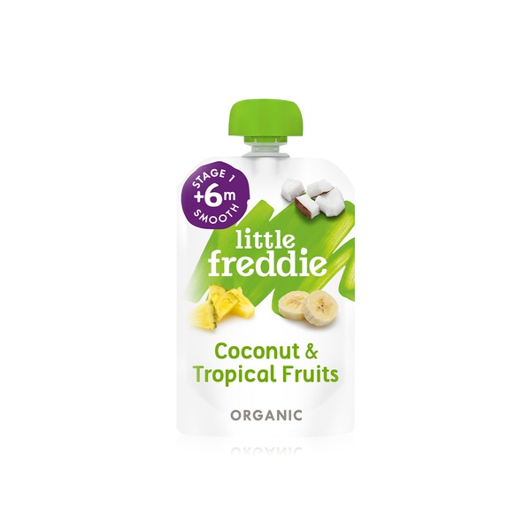 Little Freddie Exotic Coconut & Tropical Fruits 100g