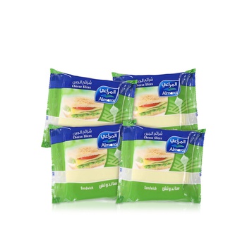 Almarai Sliced Burger Cheese 200g x 3+1