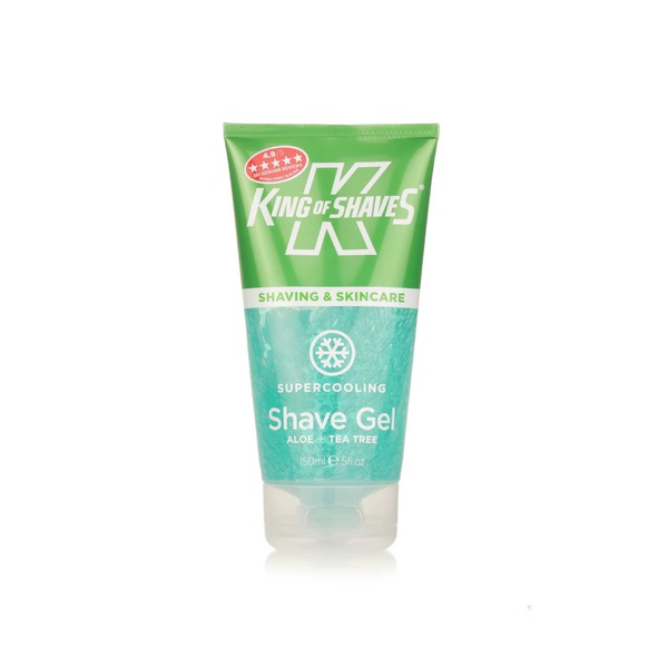 اشتري King of Shaves Super Cooling shave gel 150ml في الامارات