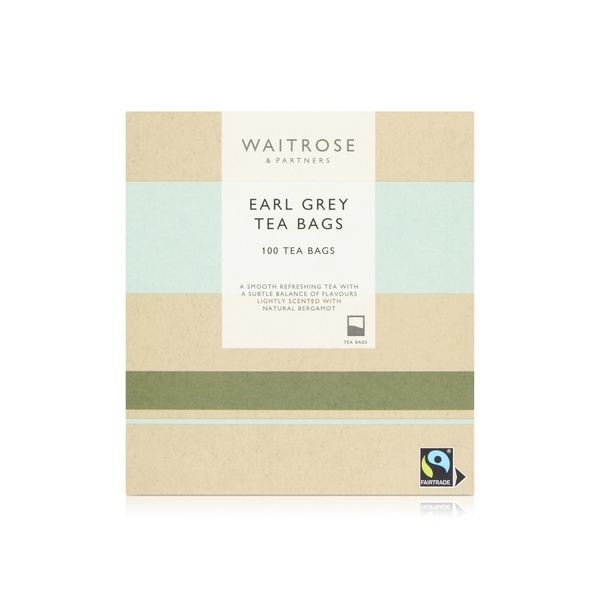 Waitrose Earl Grey Tea Bags 100s 250g