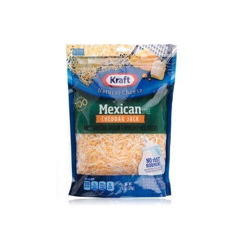 Kraft Mexican Shredded Cheddar Jack 226g