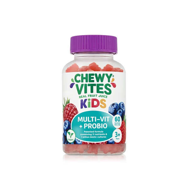 Chewy Vites Kids Multivitamin and Probiotic Gummies x 60