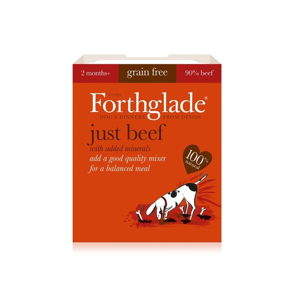 اشتري Forthglade just beef natural wet dog food 395g في الامارات