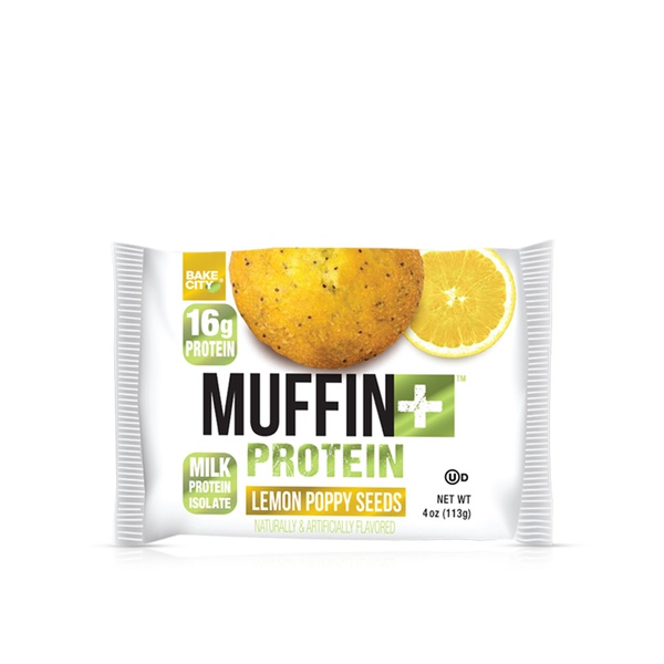 Bake City Lemon Poppy Seed Protein Muffin 113g