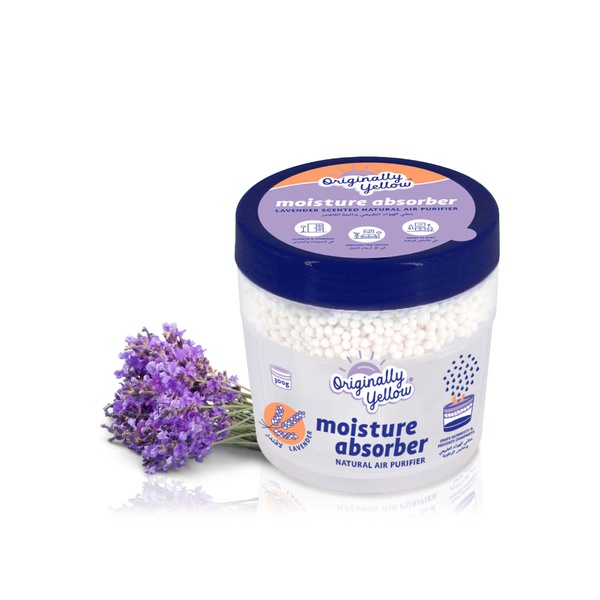 Buy Originally Yellow moisture absorber and air purifier lavender 300g in UAE