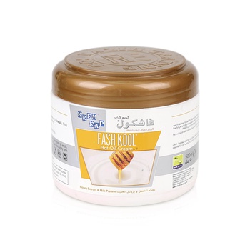 Fash Kool Hot Oil Cream Honey & Milk 500ml
