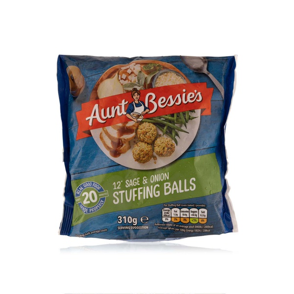 Aunt Bessie's Frozen Sage And Onion Stuffing Balls 310G