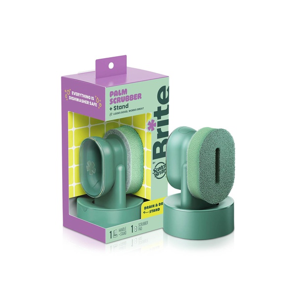 Scotch-Brite Palm Scrubber & Stand