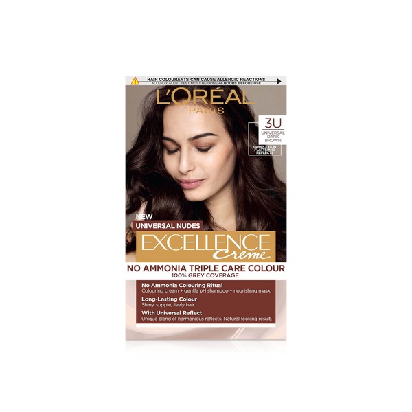 L'Oréal Excellence Universal Nudes 3U Dark Brown