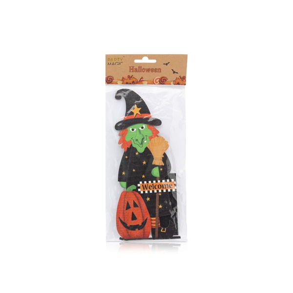 Party Magic Halloween Witch "welcome" Decoration
